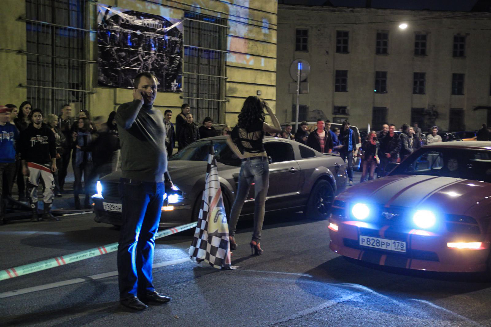 Ночные гонки 04 - 2014 - Russian Mustang Club