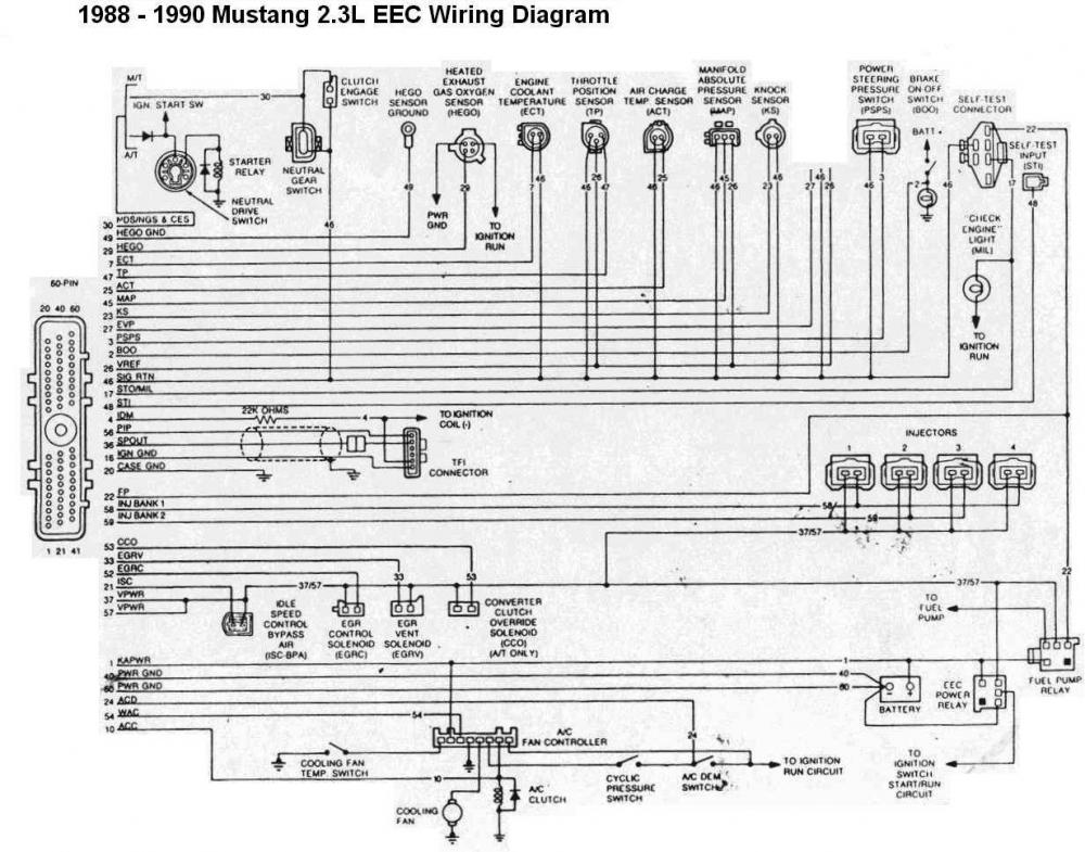 1988-1990 Ford Mustang 2.3L EEC Wiring Diagram.jpg